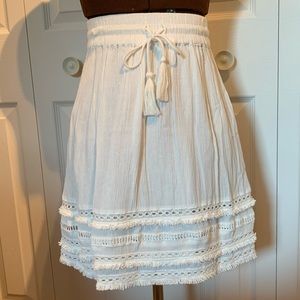 White H&M skirt